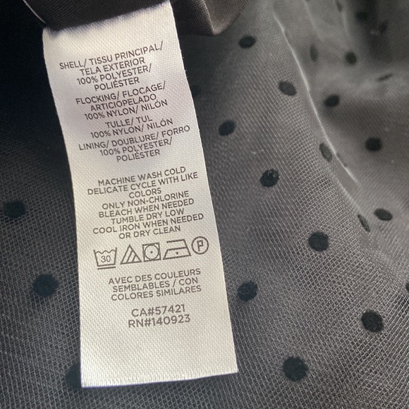 NWT Velvet Dot Midi Skirt - Picture 4 of 5